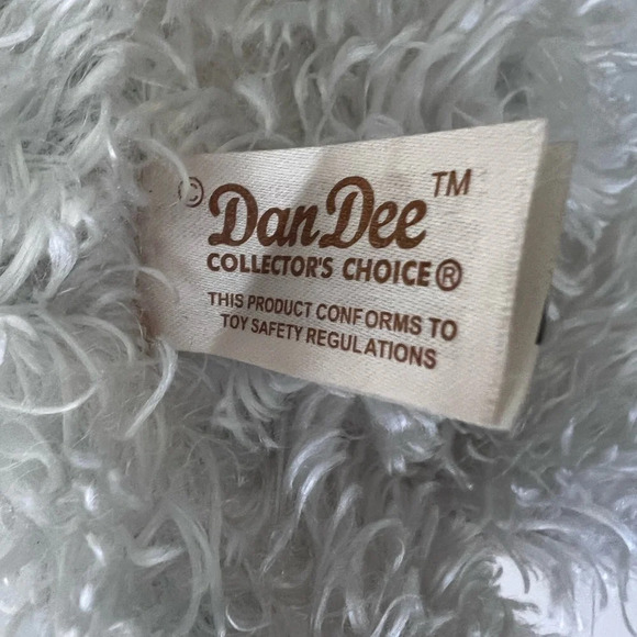 DanDee Christmas bear holding gingerbread man 18" Plush Soft Toy Stuffed Animal - Picture 5 of 5